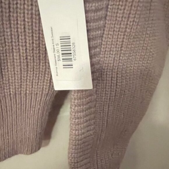 NWT - Lavender Romina Statement Sleeve Knit Sweater - Picture 5 of 6